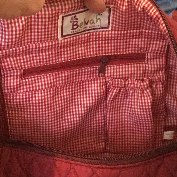 Brand New Adorable Red & White Dot Tote! - Picture 12 of 16